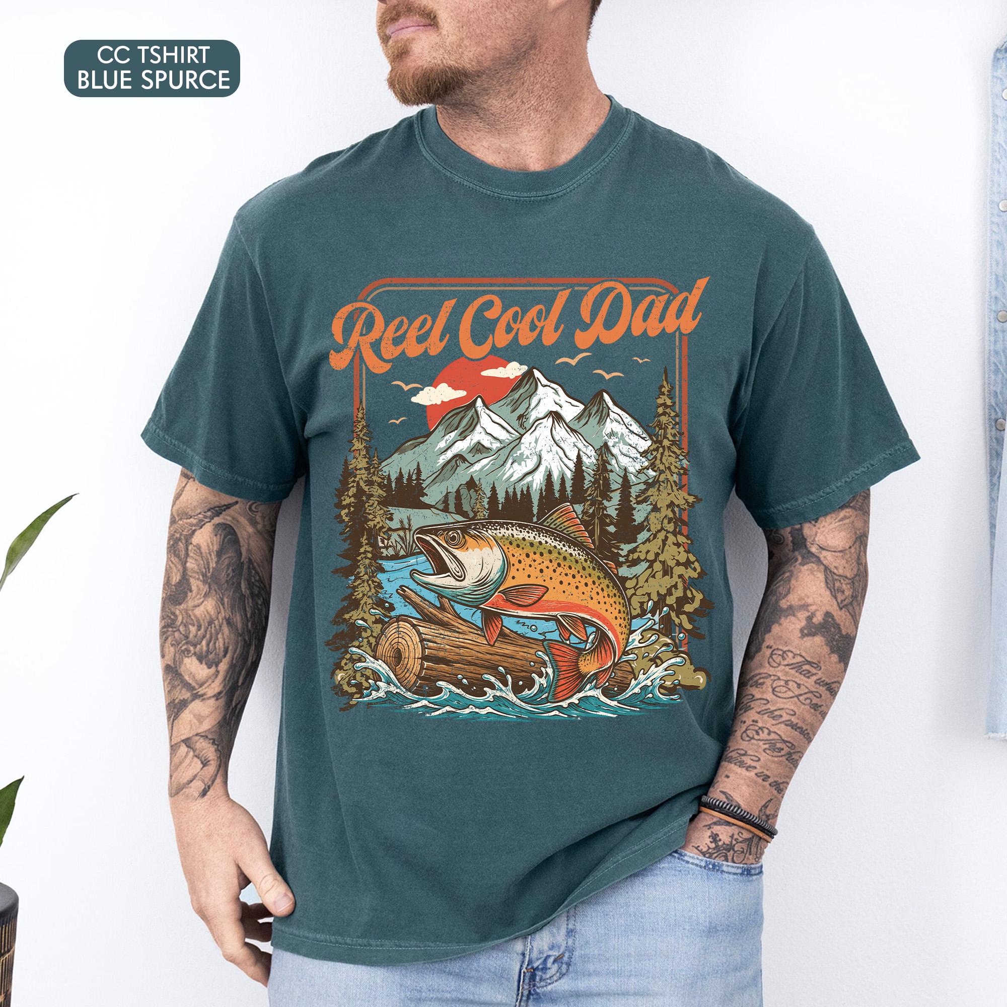 Reel Cool Dad Comfort Shirt, Father's Day gift, Dad And Kid Fishing Matching Shirt LM32 669243