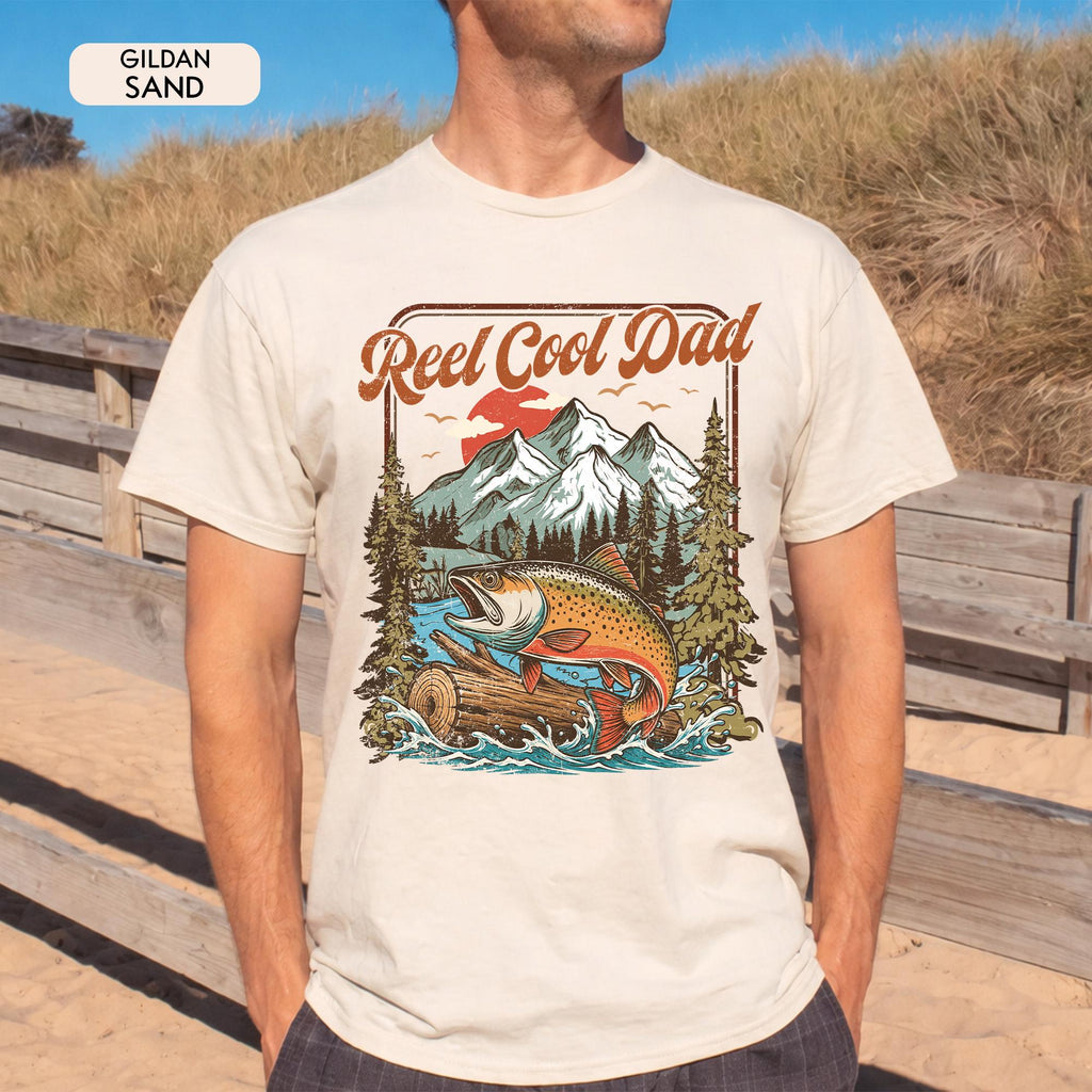 Reel Cool Dad Comfort Shirt, Father's Day gift, Dad And Kid Fishing Matching Shirt LM32 669243