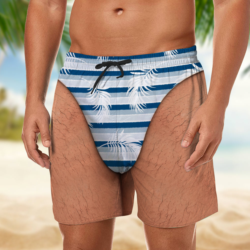 Custom Funny Men Beach Short, Personalized Summer Vacation And Travel Gifts For Men HA75 921856