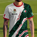 Mexico Soccer Jersey, Mexico Flag Aztec Eagle Jersey Tshirt Sport Lovers LM32 669443