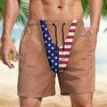 Custom Funny Patriotic Me Beach Short, Summer Vacation And Travel Gifts For Men HA75 921864