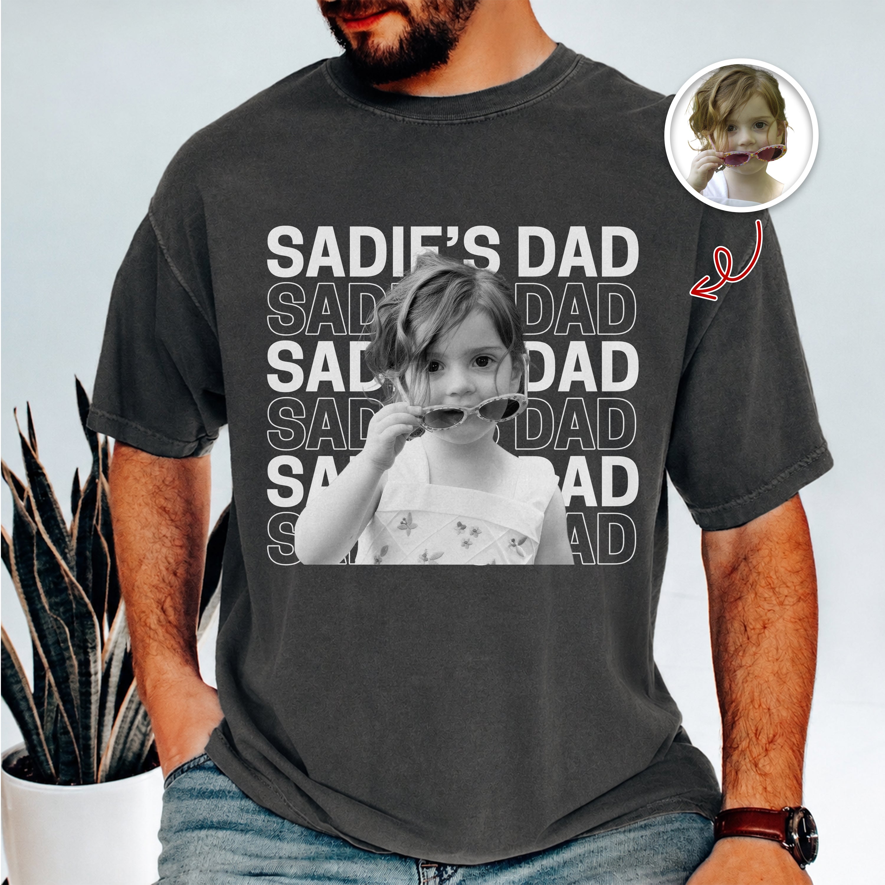 Custom Vintage Photo Dad, Mom Comfort Shirt HO82 902688