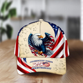 Personalized American Pride 250th Anniversary US Pride Patriotic Eagle Classic Cap LM32 669189