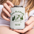 Personalized Camp Bachelorette Can Cooler, Custom Camping Party Favors HO82 902988