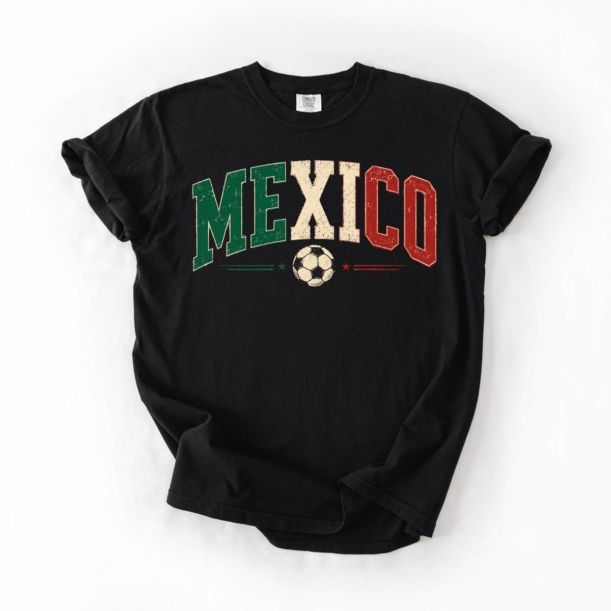 Mexico 2026 Soccer Comfort Colors Shirt, Vintage Mexico Soccer Tee Sport Lovers Gift CH07 180086