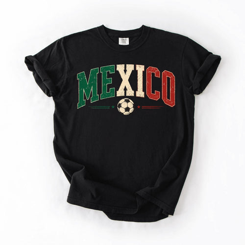 Mexico 2026 Soccer Comfort Colors Shirt, Vintage Mexico Soccer Tee Sport Lovers Gift CH07 180086
