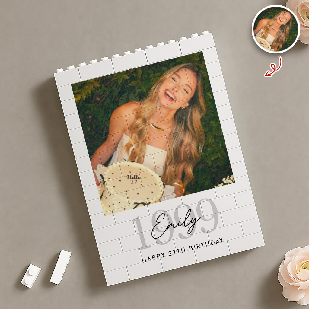 Custom Photo Building Brick Blocks Birthday Gift For Him Her LM32 669475