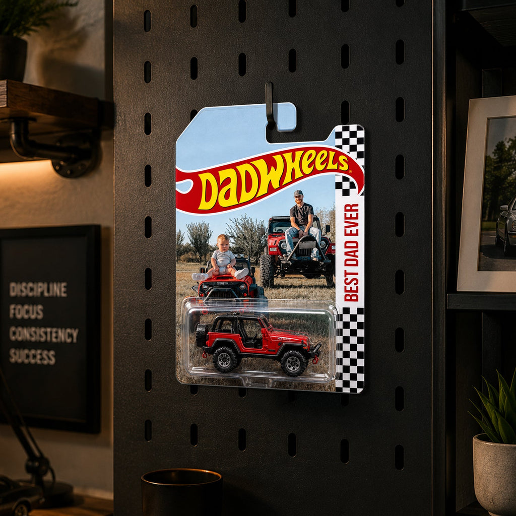 Personalized Happy Father's Day Dad Wheels Packaging for Dad, Father's Day Custom Collector Gift HO82 902650
