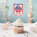 We The People Like To Party 250 Years Of Freedom USA - Personalized Cupcake Toppers HA75 921676