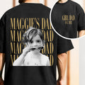 Personalized Vintage Photo Dad, Mom, Grandpa, Grandma Family Front & Back Dark Shirt HA75 921572