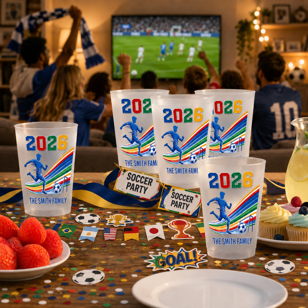 Custom Family Name Soccer Cup - Personalized Gift For Sports Fan TH10 170297