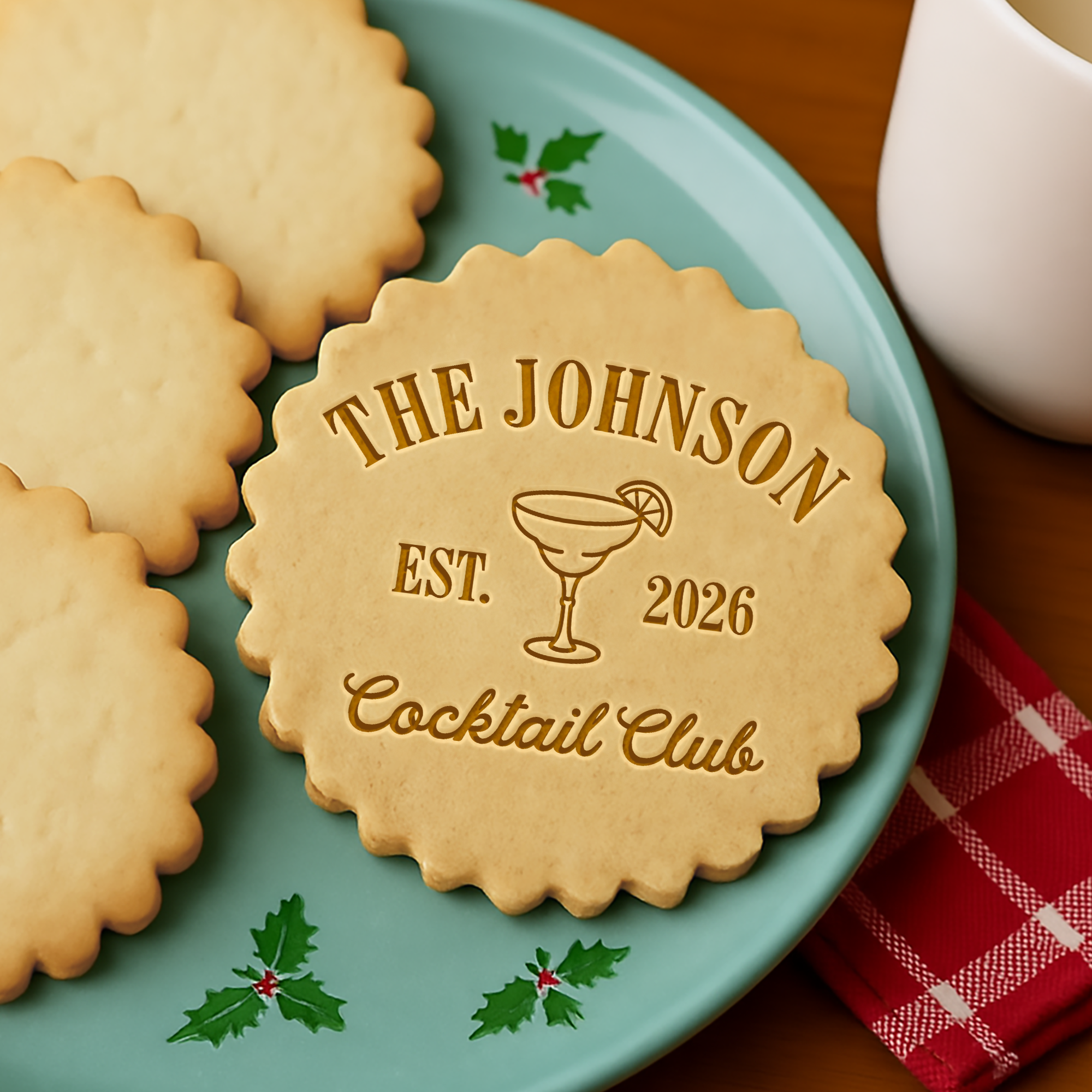 Personalized Cookie Stamp Bachelorette Party, Bridal Party Gift HA75 921824