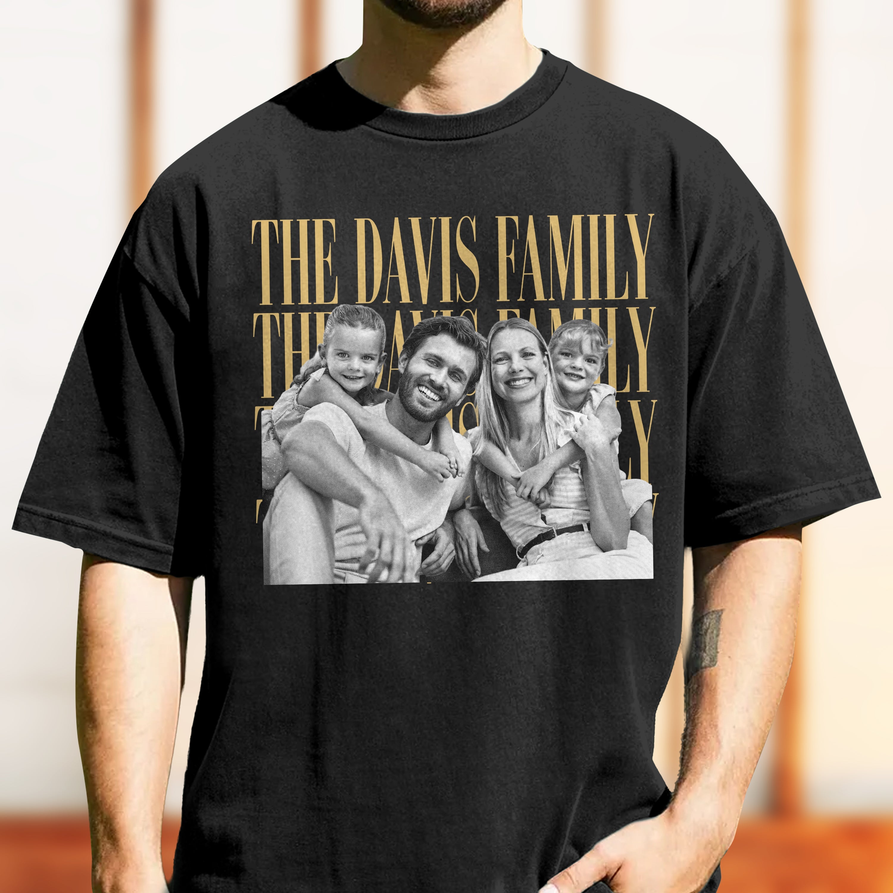 Custom Family Photo Comfort Shirt Family Celebration Gift TH10 170073