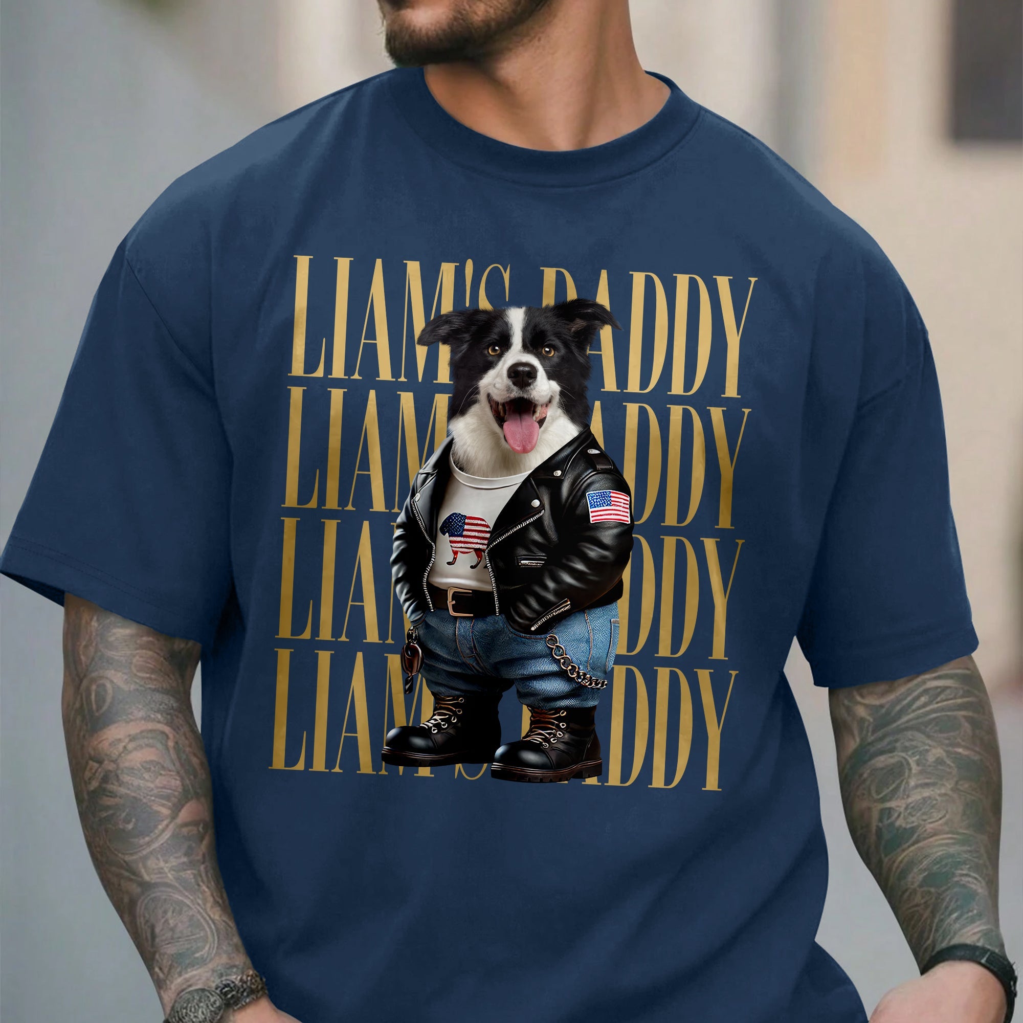Custom Photo Cool Dog Cat Career Uniforms Comfort Shirt Gift For Pet Lovers LM32 669469