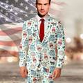 Custom Photo 250 Years Of Freedom 1776-2026 Men's Suit HO82 902732
