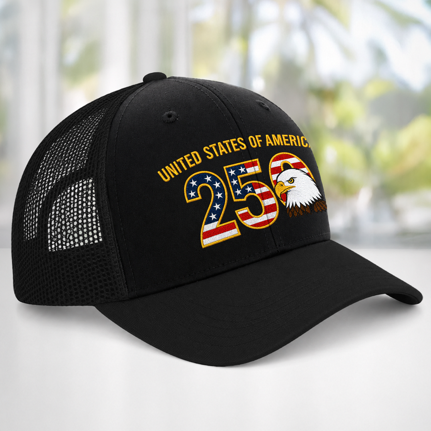 Patriot 250th Anniversary Trucker Hat 4th of July Gift CH07 911940