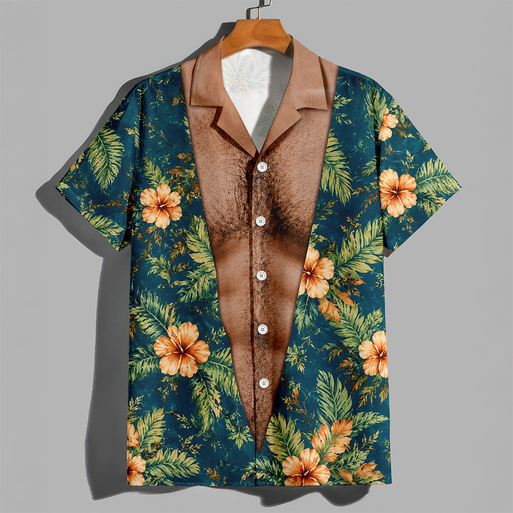Custom Funny Hairy Body Hawaii Shirt TH10 170507