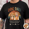 Custom Dog Dad Vintage Dark Shirt For Dog Lovers CH07 911440