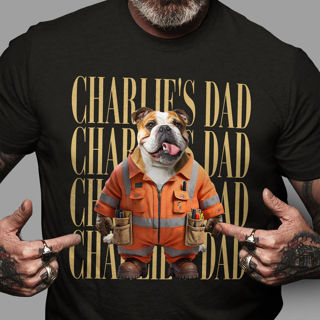 Custom Photo Cool Dog Cat Career Uniforms Comfort Shirt Gift For Pet Lovers LM32 669469