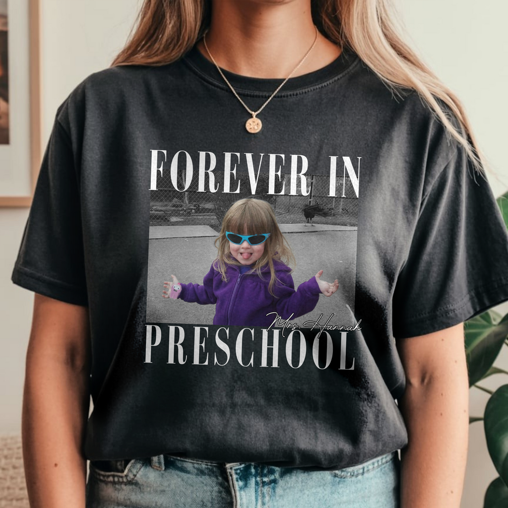 Custom Photo Forever In Kindergarten Comfort Shirt CH07 911920