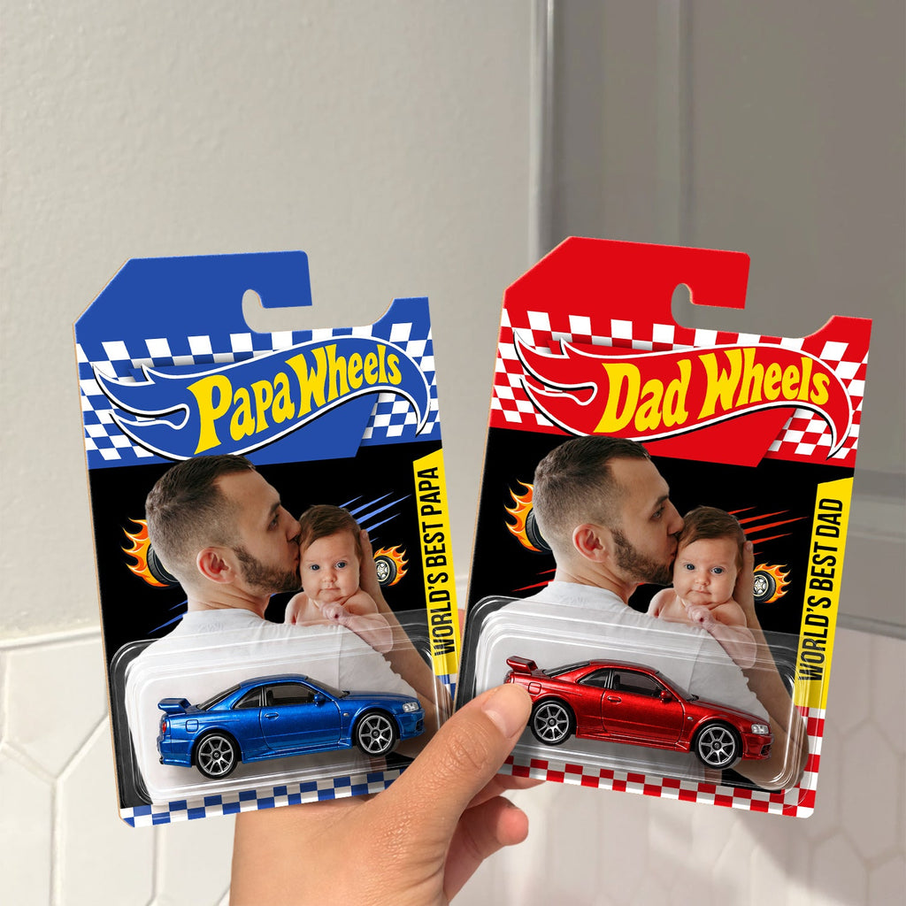 Custom Photo World's Best Dad Wheels Gift For Father’s Day CH07 911698