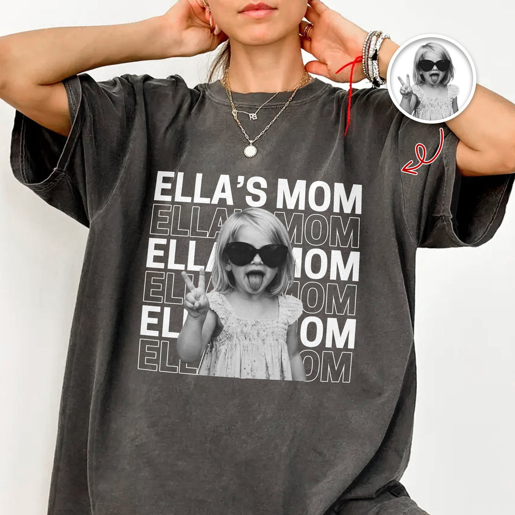 Custom Vintage Photo Dad, Mom Comfort Shirt HO82 902688
