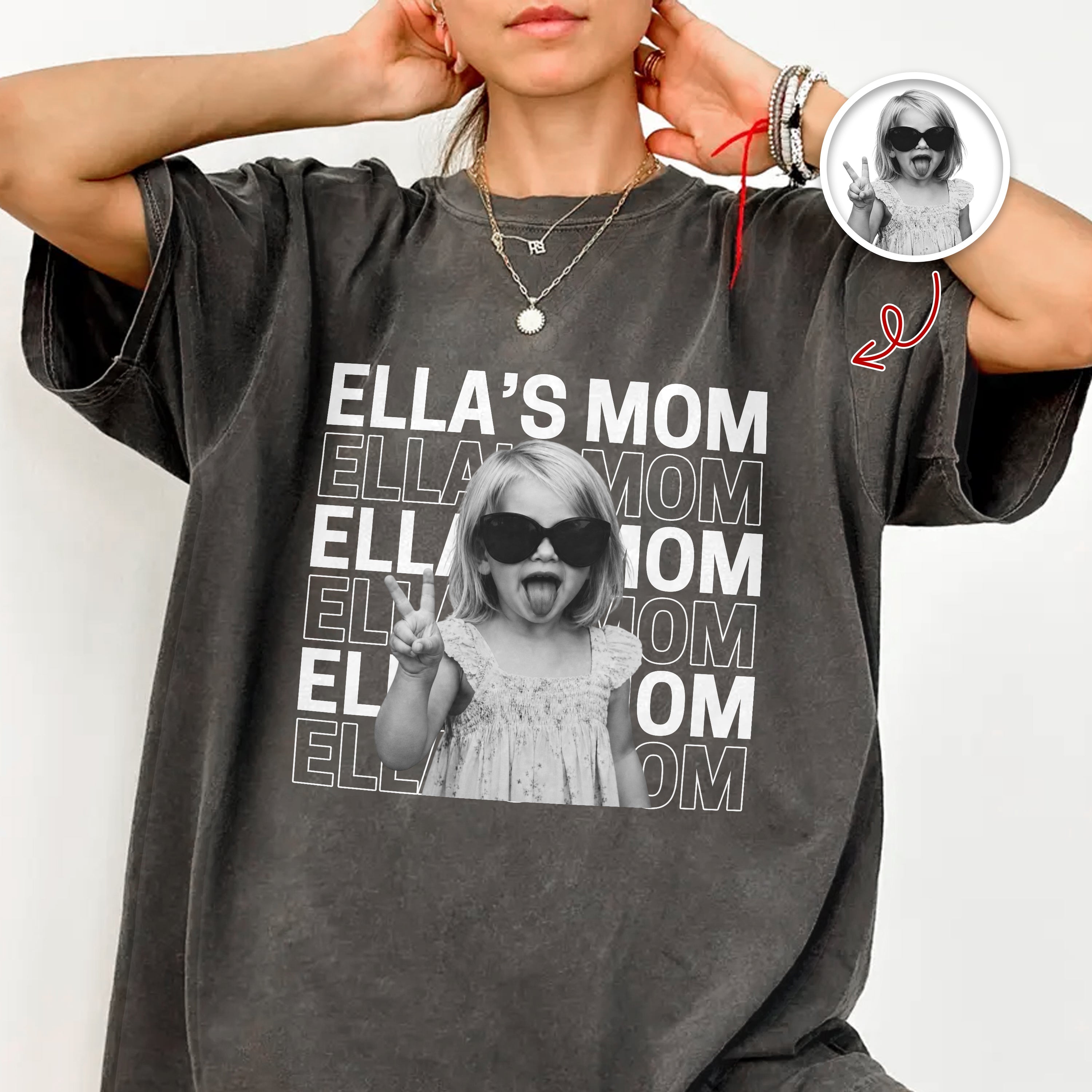 Custom Vintage Photo Dad, Mom Comfort Shirt HO82 902688
