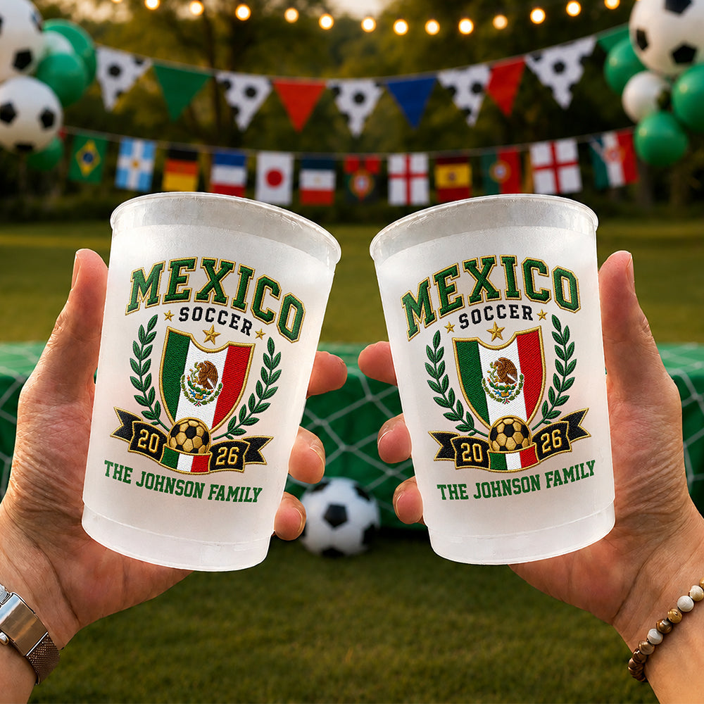 Custom Family Name International Soccer Tournament Cups For Soccer Lovers, Sports Fans HA75 921806