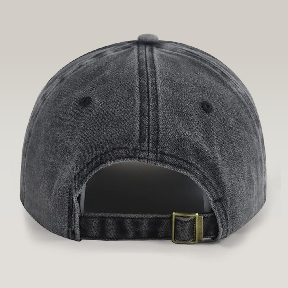 Personalized Dad Fixer Of All Things Washed Denim Baseball Cap TH10 170175