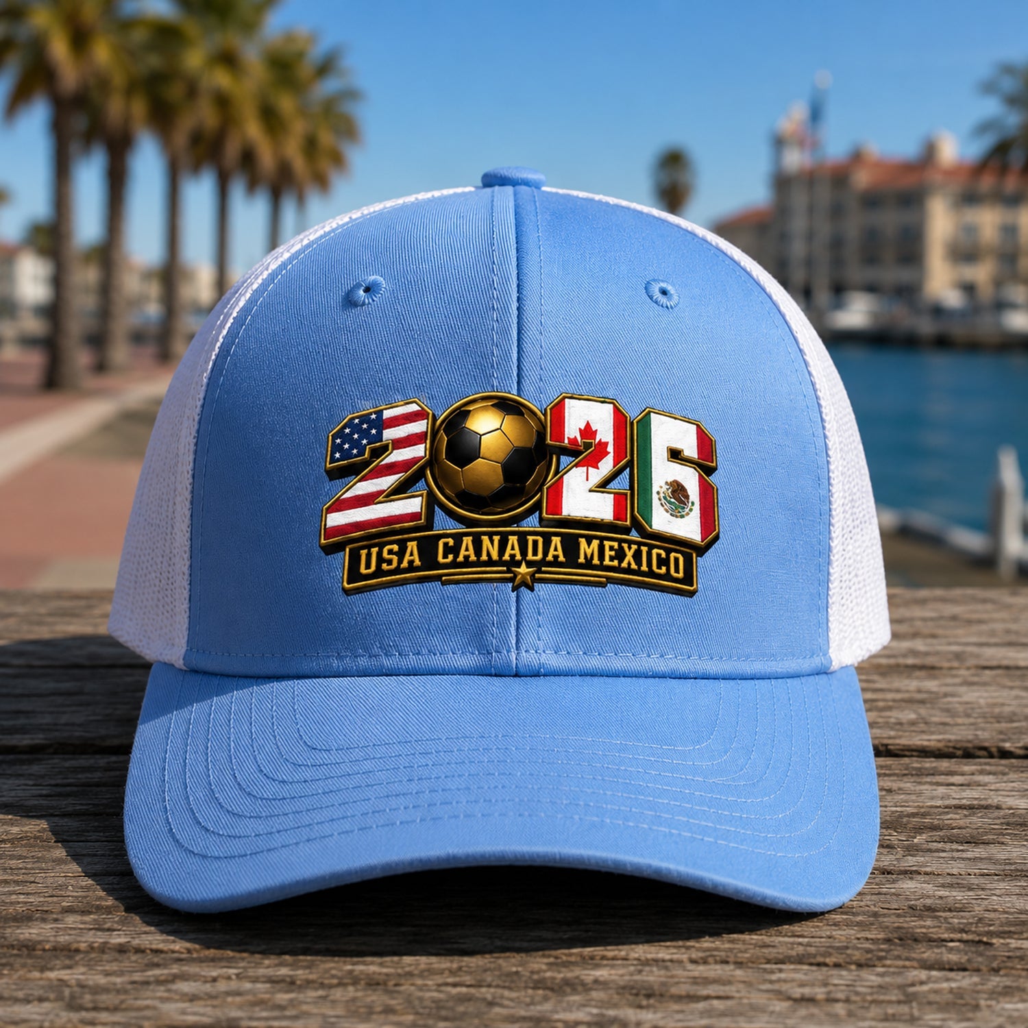 2026 US Canada Mexico Trucker Hat TH10 170379