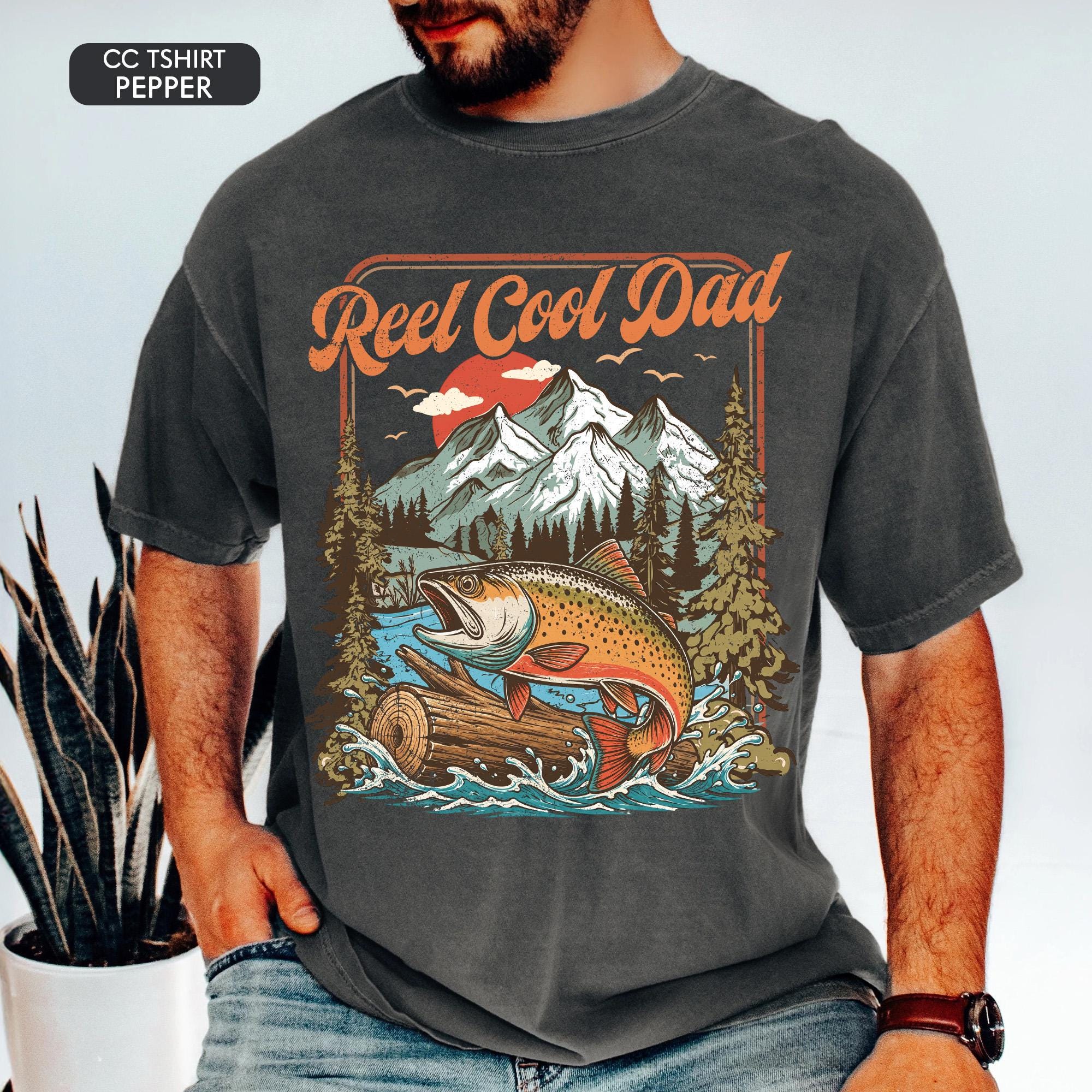Reel Cool Dad Comfort Shirt, Father's Day gift, Dad And Kid Fishing Matching Shirt LM32 669243