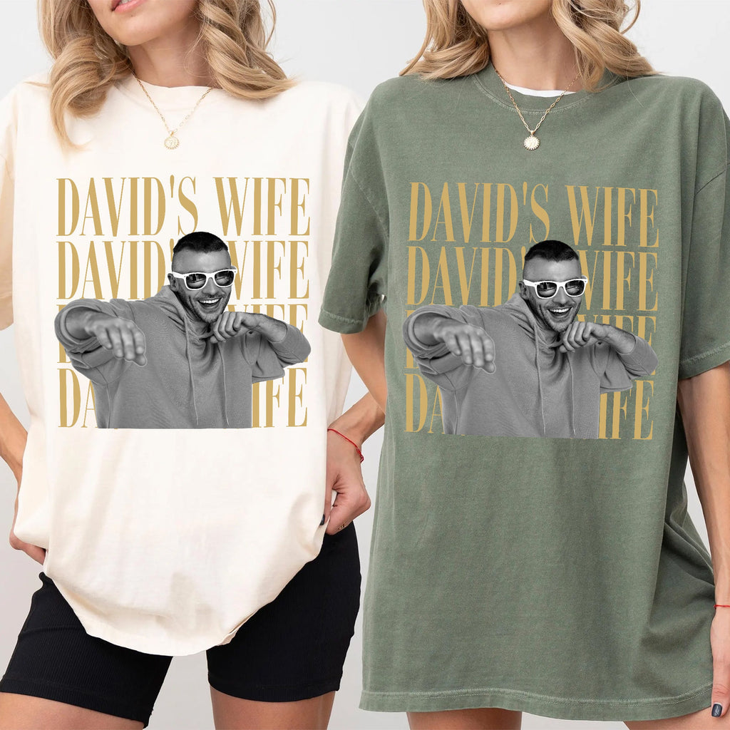 Custom Vintage Photo Wife, Husband Comfort Shirt - Personalized Anniversary Gift HA75 921482