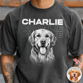 Custom Name & Photo Vintage Style Comfort Shirt Gift For Pet Lovers LM32 669423