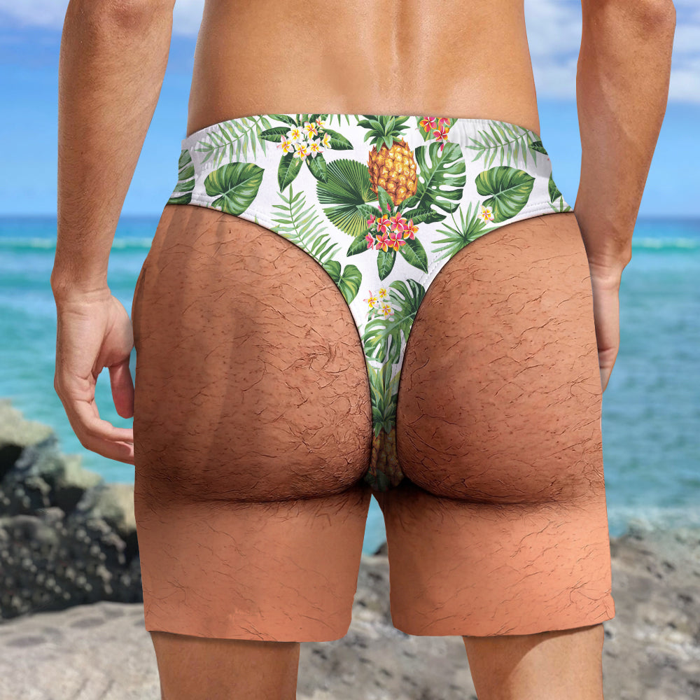 Custom Funny Men Beach Short, Personalized Summer Vacation And Travel Gifts For Men HA75 921712