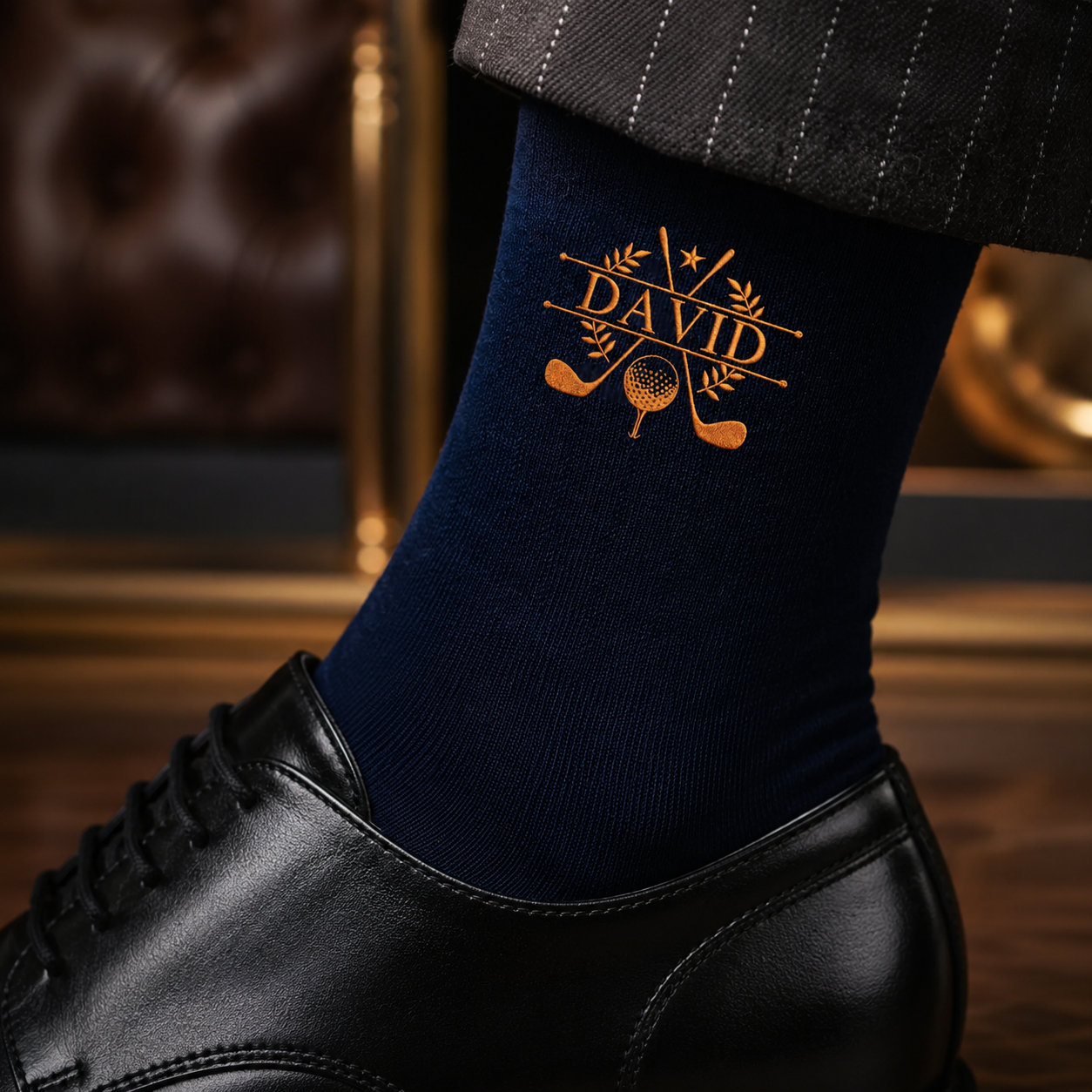 Personalized Monogram, Initial Name For Him, Husband, Son, Groomsmen Socks TH10 170461