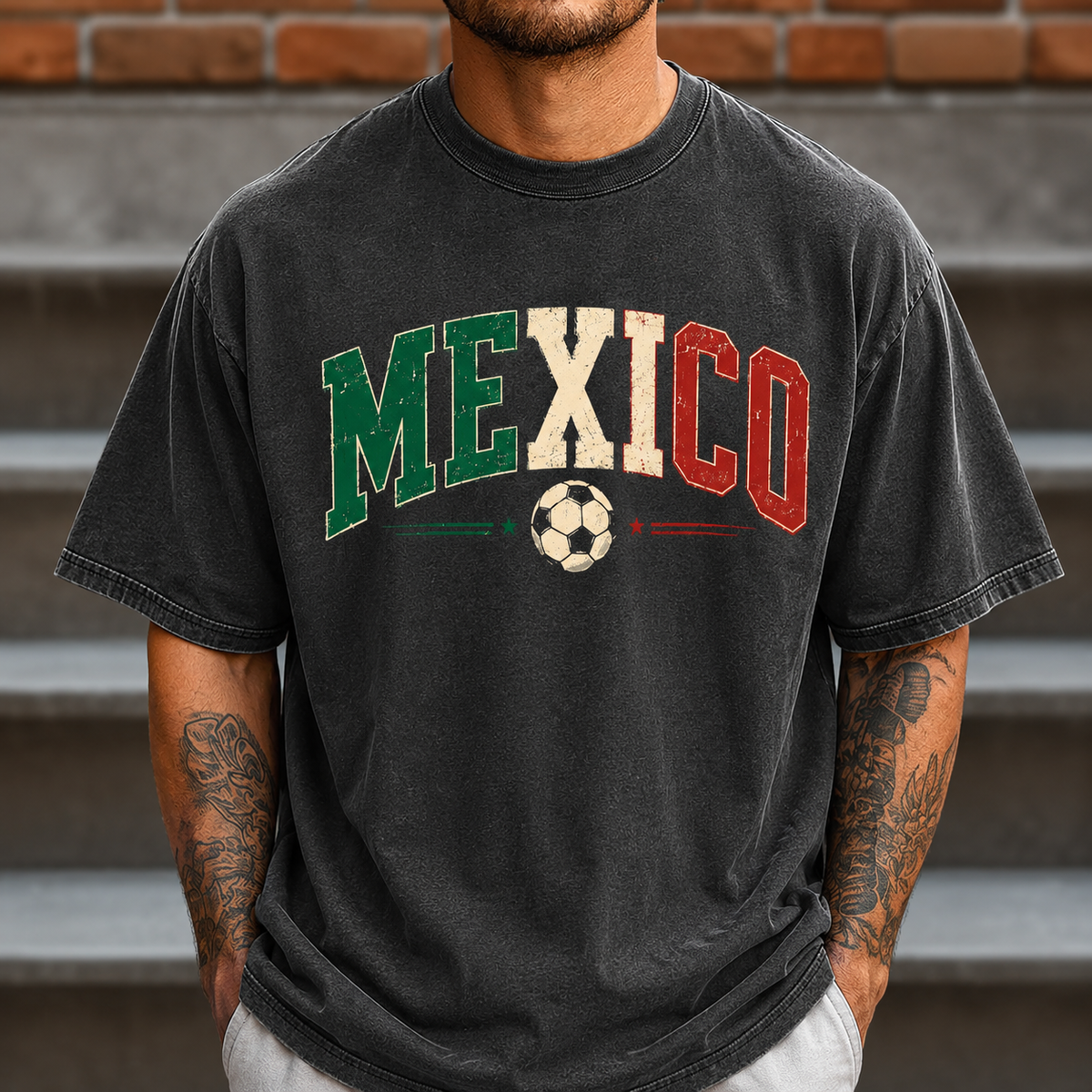 Mexico 2026 Soccer Comfort Colors Shirt, Vintage Mexico Soccer Tee Sport Lovers Gift CH07 180086