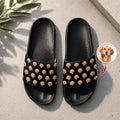 Custom Face Photo Summer Slide Sandals Gift For Pet Lovers TH10 170019