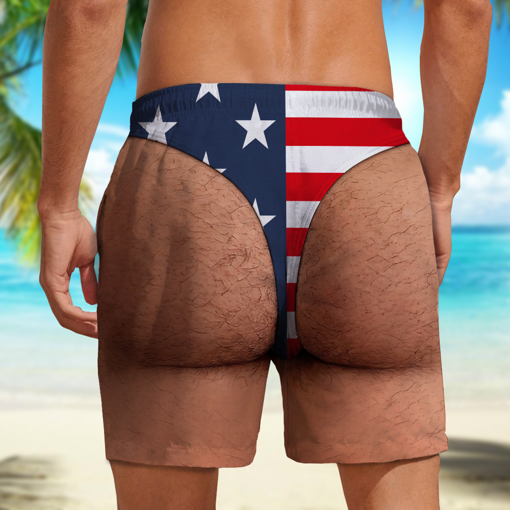 Custom Funny Body Hawaiian Beach Short, Personalized Summer Vacation And Travel Gifts For Men HO82 903082