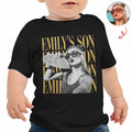 Personalized Vintage Photo Son, Daughter Family Kid Shirt HA75 921566