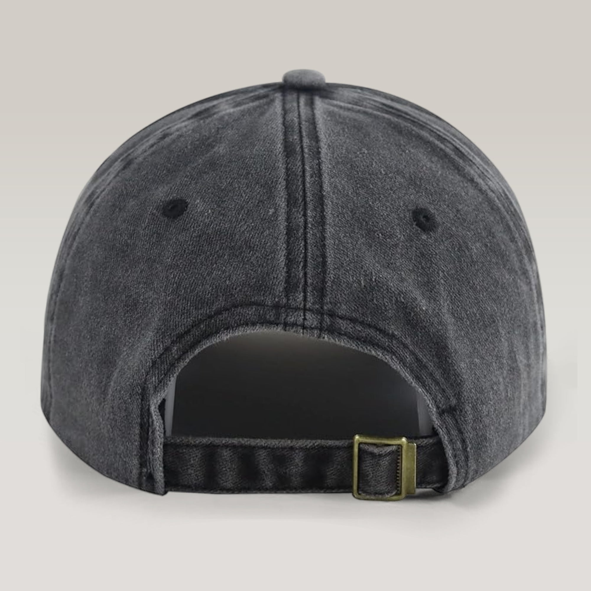 Custom Dog Photo Washed Denim Baseball Cap Vintage Style TH10 170387