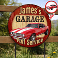 Custom Car Photo Garage Metal Sign - Personalized Gift for Car Lovers CH07 911790
