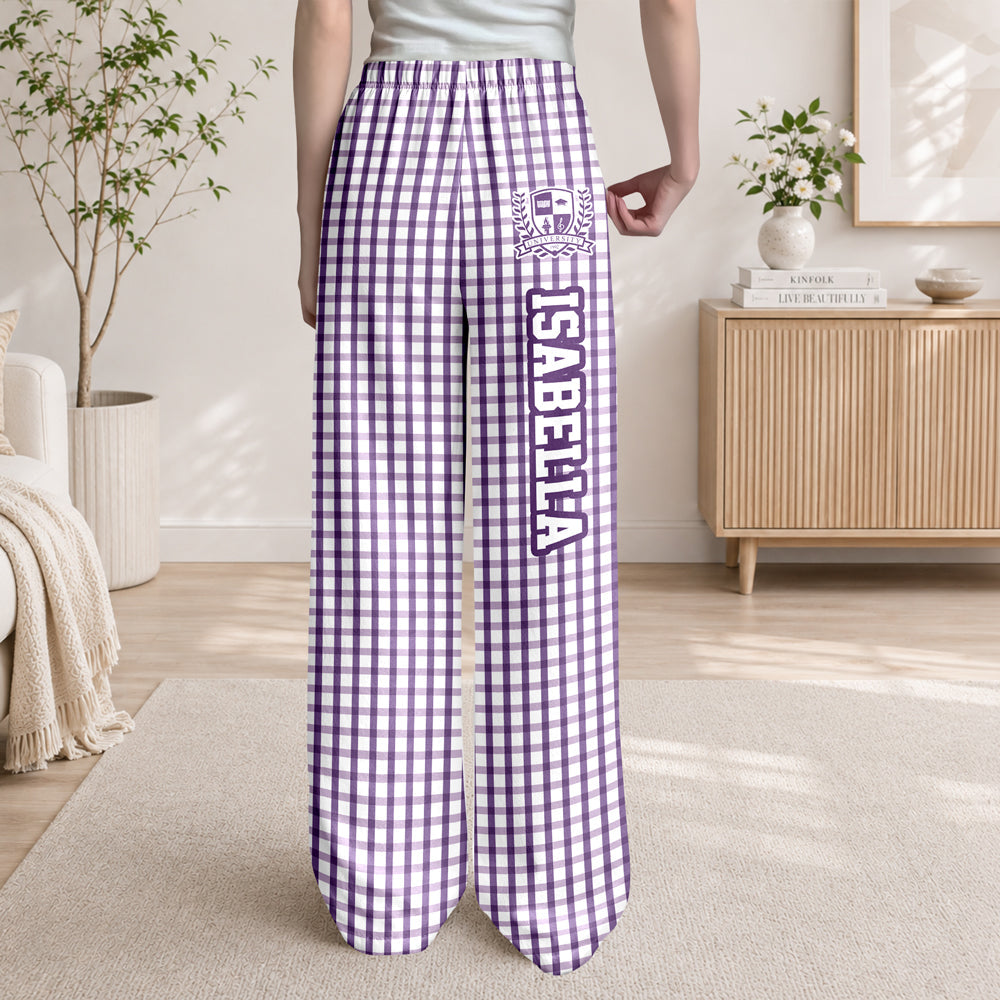 Custom University Logo Sweatpants - Personalized College Spirit Lounge Pants HO82 902890