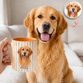 Custom Pet Photo Portrait Watercolor Print Full Accent Mug For Pet Lovers LM32 669437