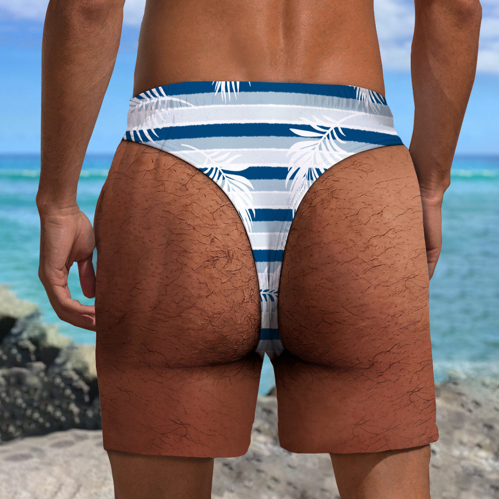 Custom Funny Men Beach Short, Personalized Summer Vacation And Travel Gifts For Men HA75 921856