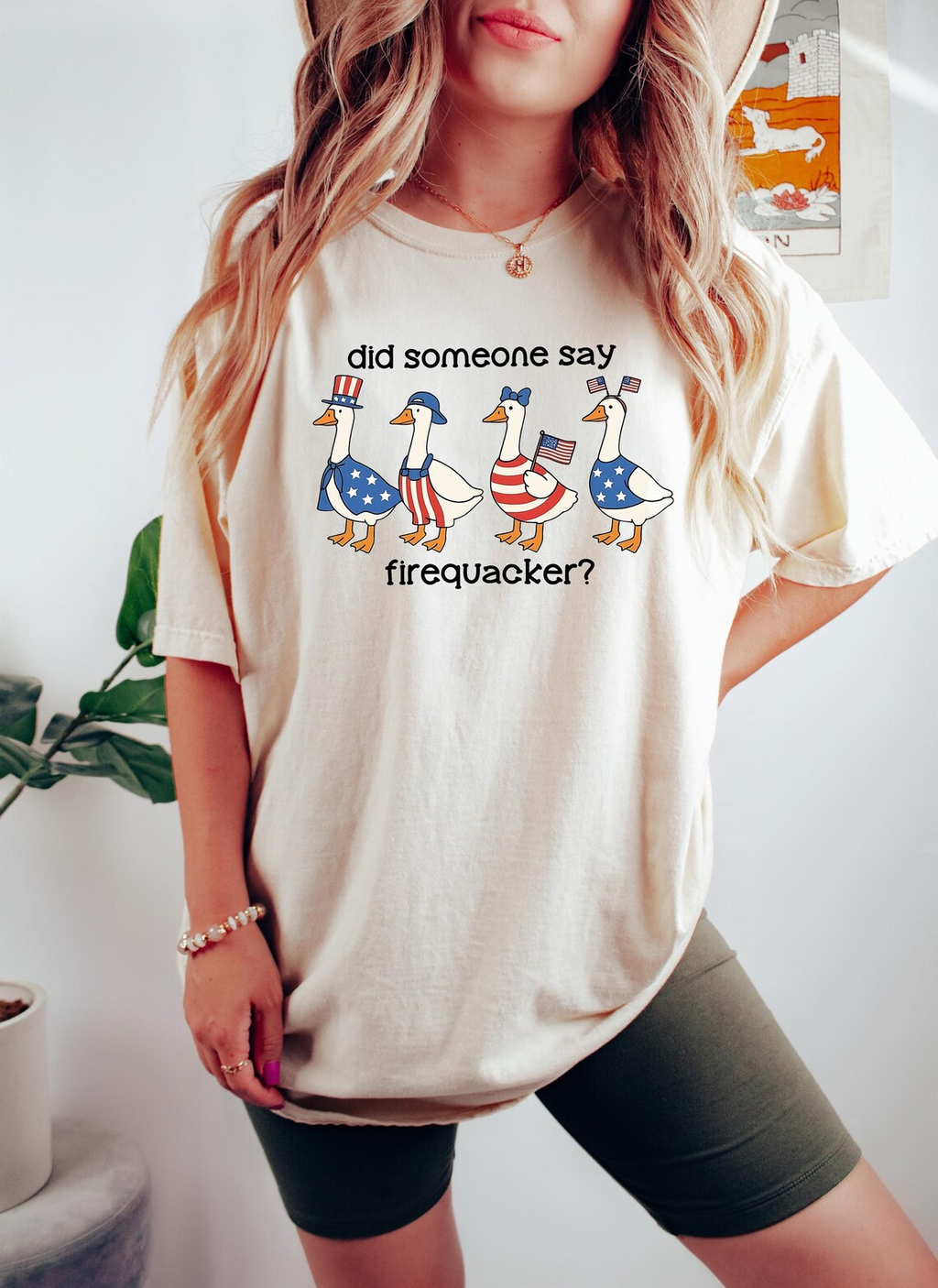 Did Someone Say Firequacker Comfort Shirt TH10 170289