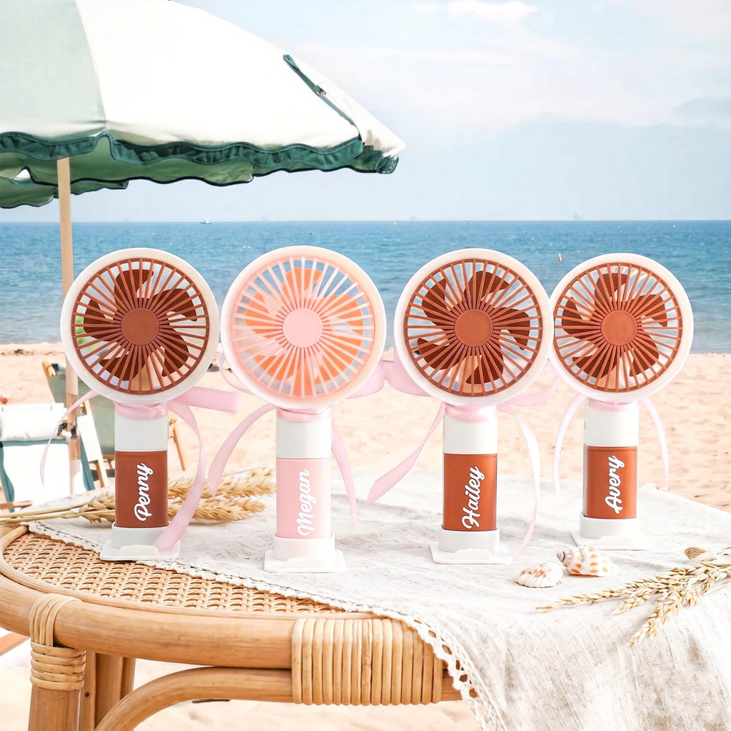 Personalized Handheld Fan, Custom Name Portable Cooling Gift TH10 170473