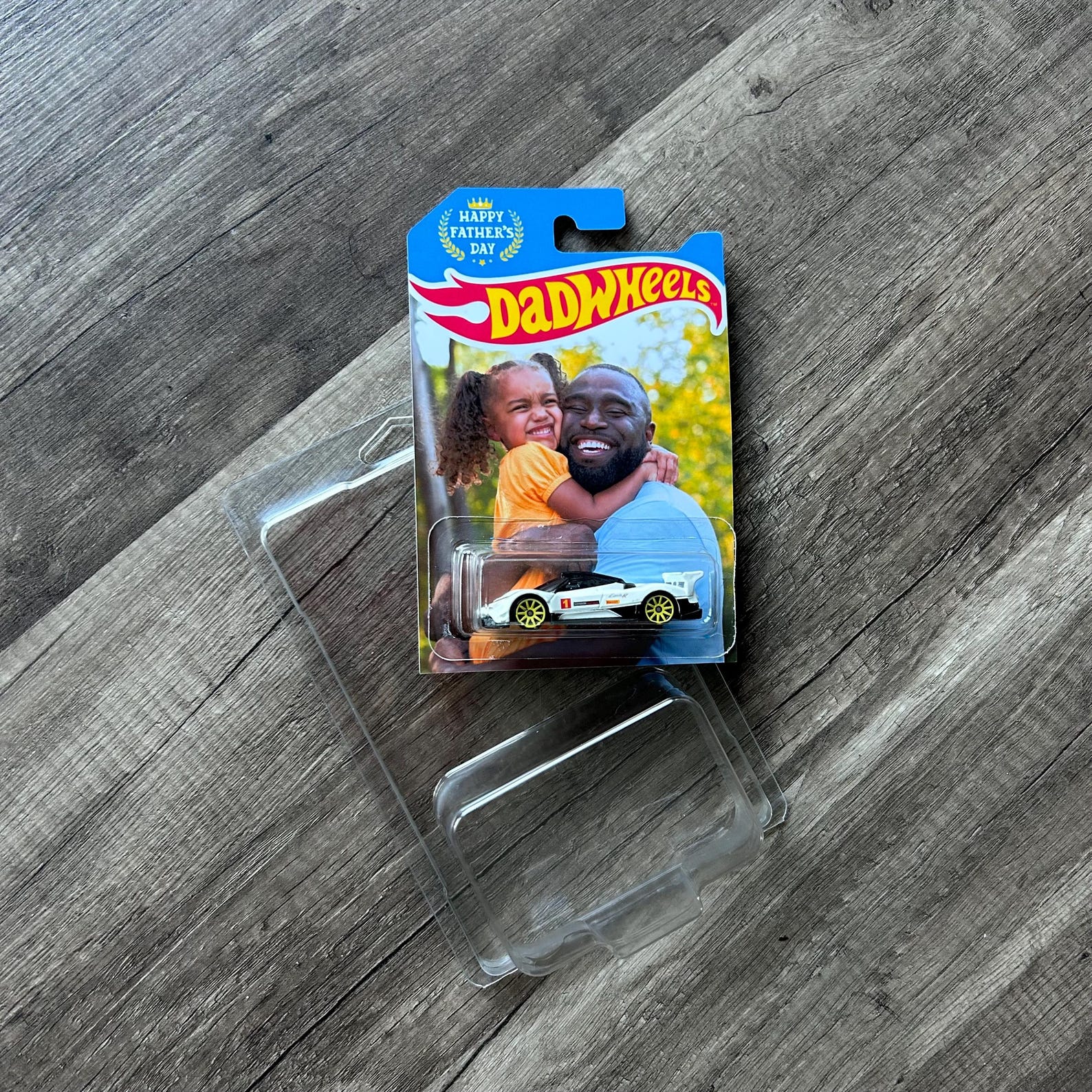 Custom Photo Dad Wheels Packaging for Dad, Father's Day Custom Collector Gift HA75 921500