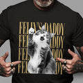 Personalized Vintage Photo Dog Dad, Dog Mom, Cat Dad, Cat Mom Dark Shirt HA75 921560